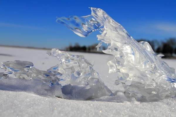 Frammento di ghiaccio — Foto Stock