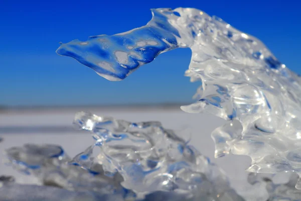 Ice fragment Royalty Free Stock Images