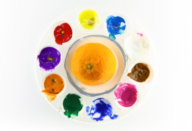 ressam paleti