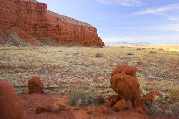 Red mountains — Stock Photo, Image