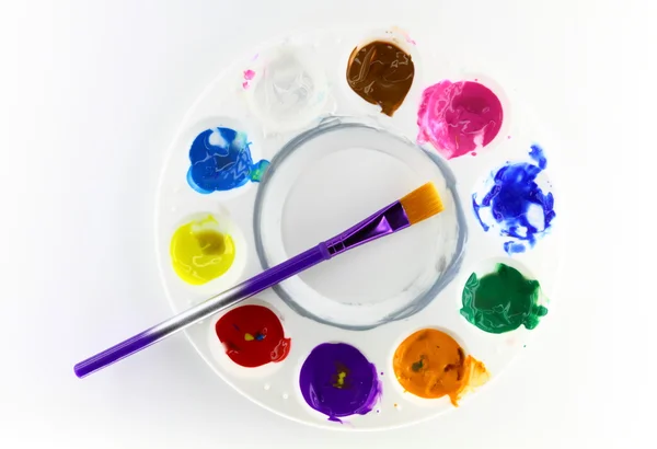 Artist palette — Stock Photo, Image