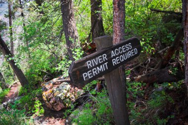 nehir erişim işareti