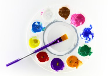 ressam paleti