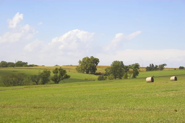 Tierras y campos agrícolas — Foto de Stock