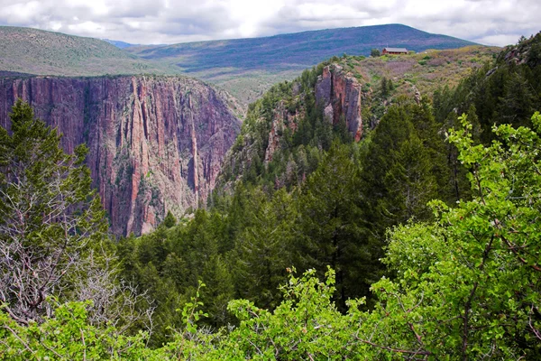 Garganta do parque nacional Gunnison — Fotografia de Stock