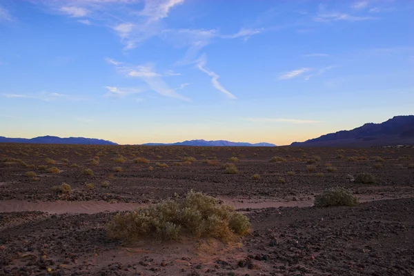 夜の砂漠 — ストック写真