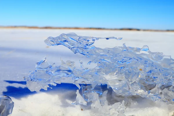 Fragmento de gelo — Fotografia de Stock