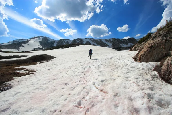 Paysage de montagne et touristique — Photo