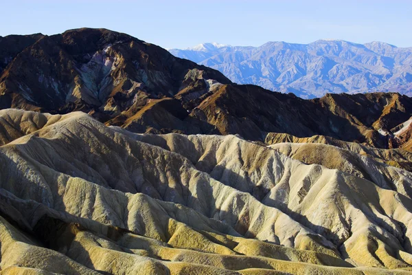 Paesaggi desertici della Death Valley — Foto Stock