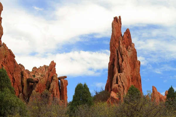 Trail through Garden of Gods — Stock Photo, Image