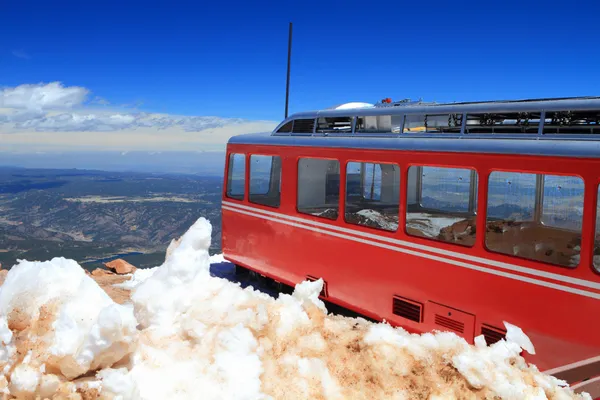 Tren Pikes Peak — Foto de Stock