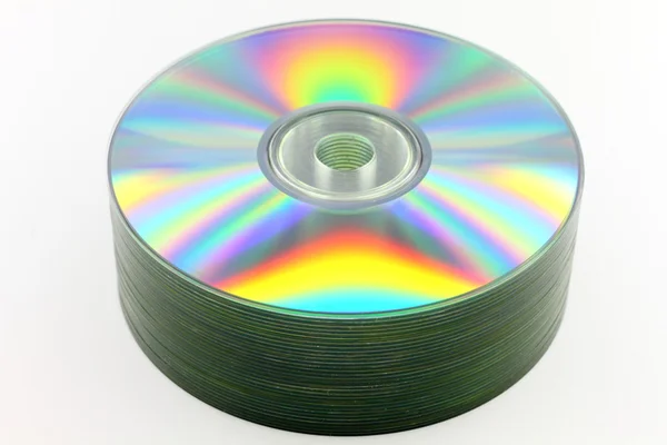 Stack of compact disks — Stock Photo, Image