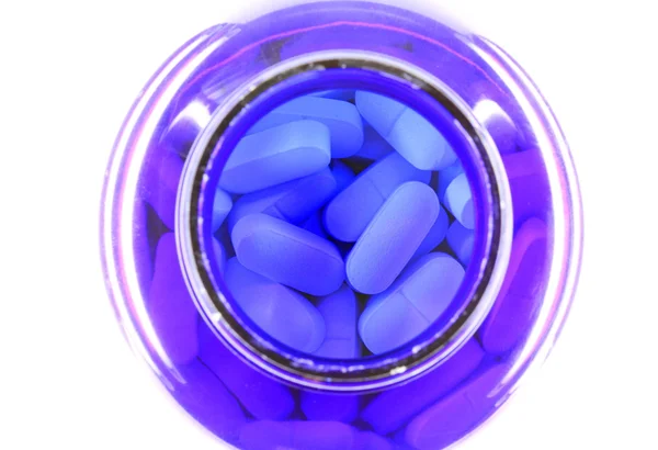 Pills in a bottle — Stock Photo, Image