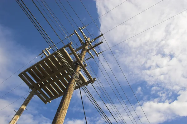 Power lines — Stock Photo, Image