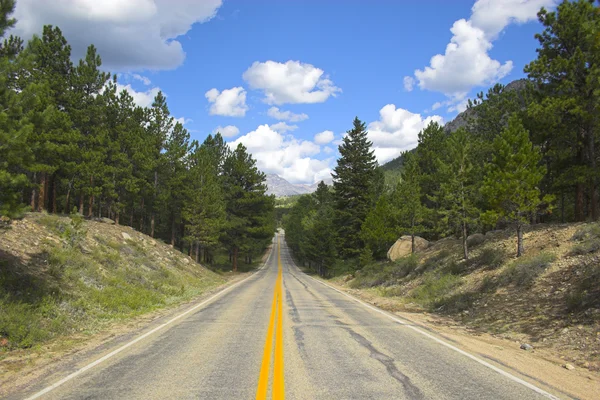 Strade di montagna Immagine Stock