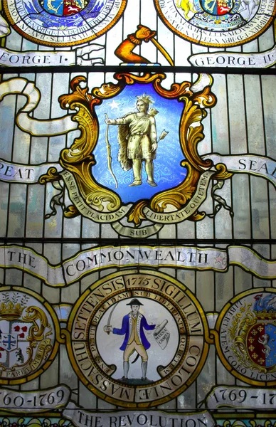 マサチューセッツ州議事堂 ロイヤリティフリーのストック画像