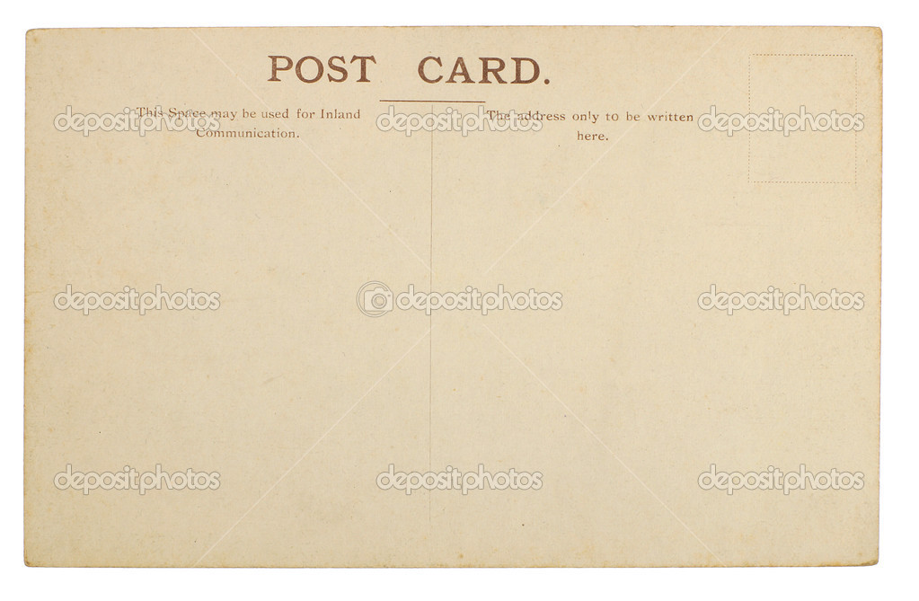 Blank Postcard