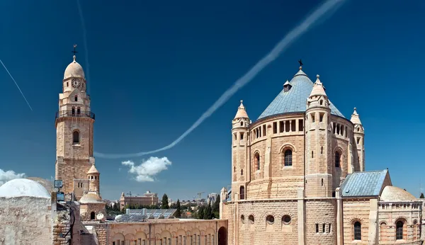 Entschlafungsabtei, Mount Zion. — Stockfoto