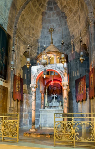 Armenian chapel - Division Of Holy Robes . — стоковое фото