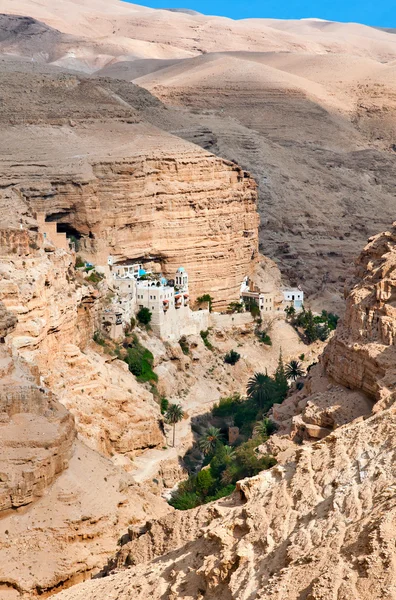 Klasztor st. george w Palestynie. — Zdjęcie stockowe