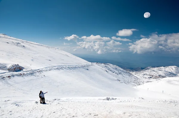 The top of Mount Hermon — Stock Photo, Image