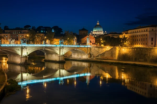 Rome, night landscape. — Stock Photo, Image
