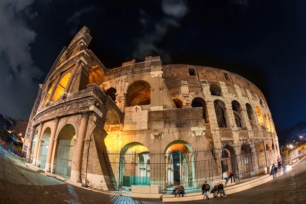 Night lights of the Colosseum. — Stock Photo, Image