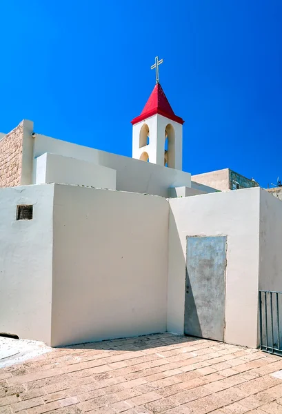 İsrail, Katolik Fransisken Kilisesi, St john the baptist, t — Stok fotoğraf