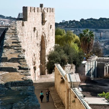 İsrail, Kudüs, zion kapısı eski şehir.