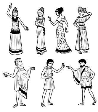 Antik Yunan Kişilik set