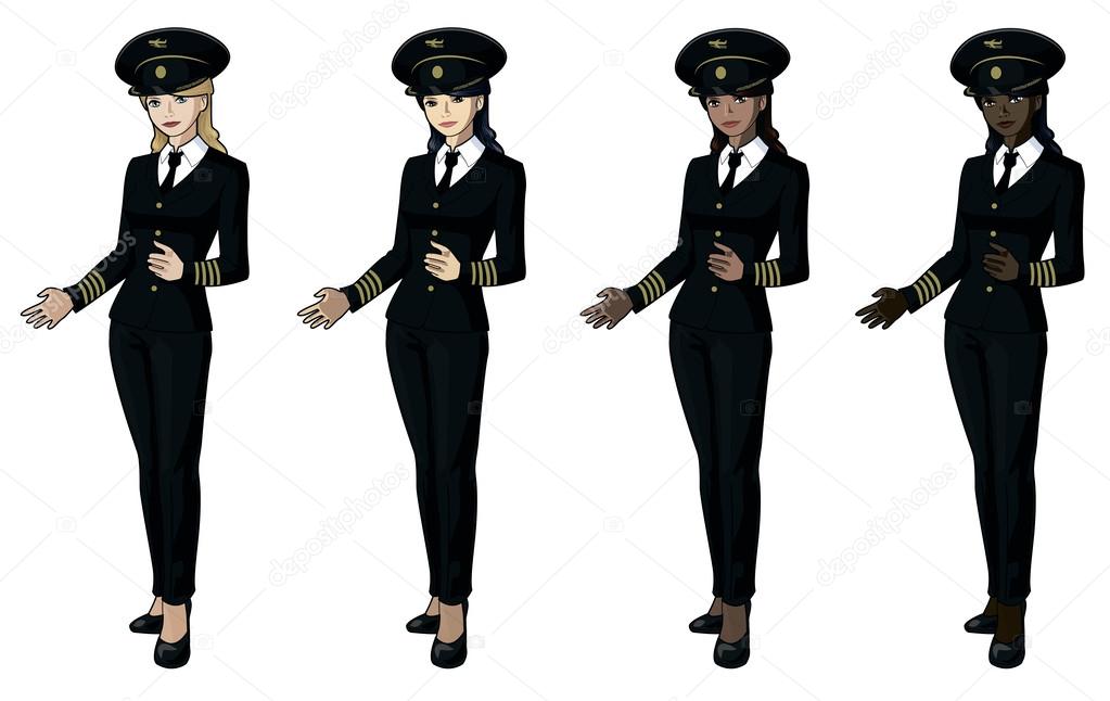 Female airplane pilots