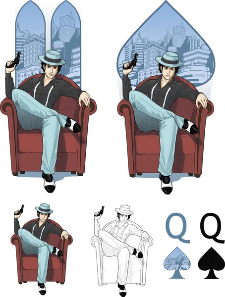 Cartoon gangster girl Vector Art Stock Images | Depositphotos Cartoon gangster girl Vector Art Stock Images | Depositphotos