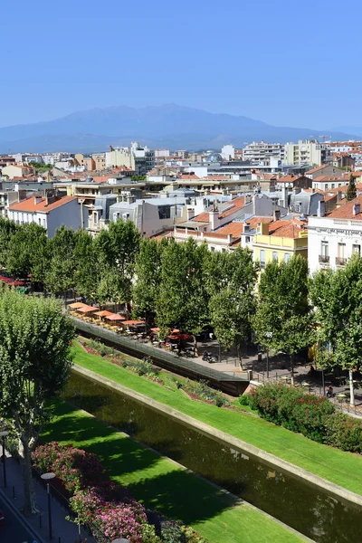 Perpignan city, franz — Stockfoto