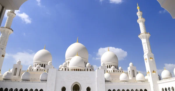 Scheich-Zayed-Moschee in Abu Dhabi, — Stockfoto