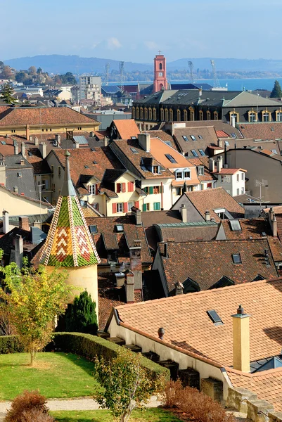 Neuchatel city, Switzerland — Stock Photo, Image