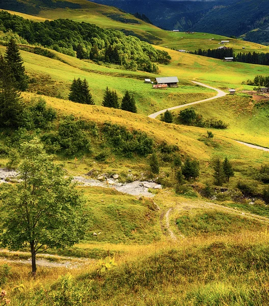 Paesaggio alpino — Foto Stock