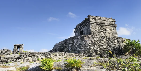 Ruines archéologiques célèbres de Tulum, Mexique — Photo