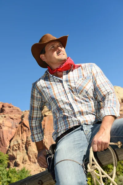 Cow boy spirit — Stock Photo, Image