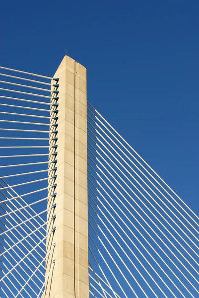 Vasco da gama brücke, lisbon, portugal — Stockfoto