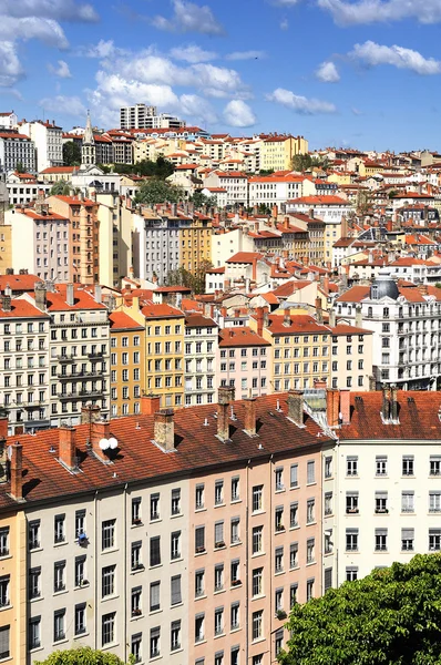 Lyon görünümü, Fransa — Stok fotoğraf