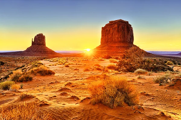 Il parco tribale Monument Valley — Foto Stock