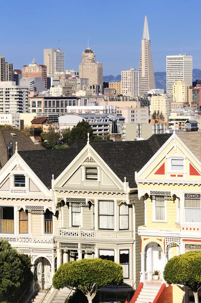 Geschilderde dames San Francisco — Stockfoto