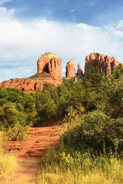 Katedra rock w sedona, — Zdjęcie stockowe