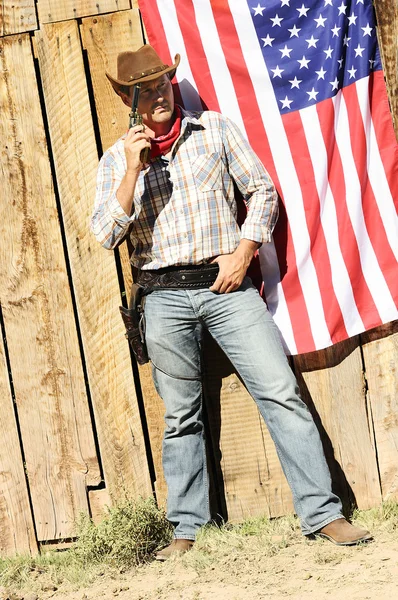 Cow boy spirit — Stock Photo, Image