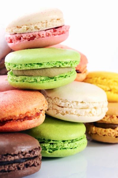 Tasted macaroons — Stock Photo, Image