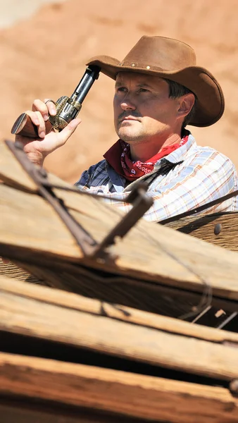 Cow boy spirit — Stock Photo, Image