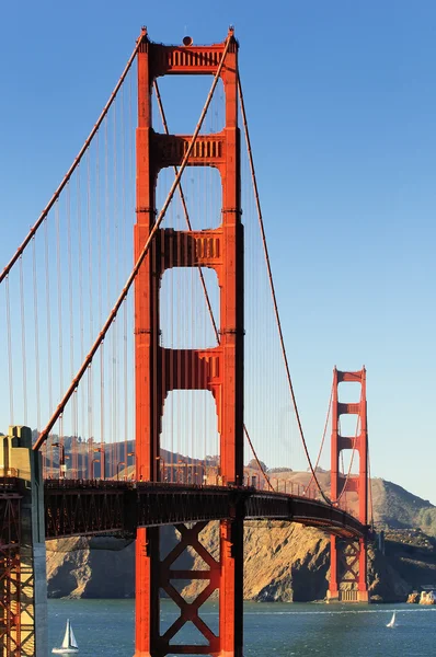 Famous view of Golden Gate Bridge — Stock Photo, Image