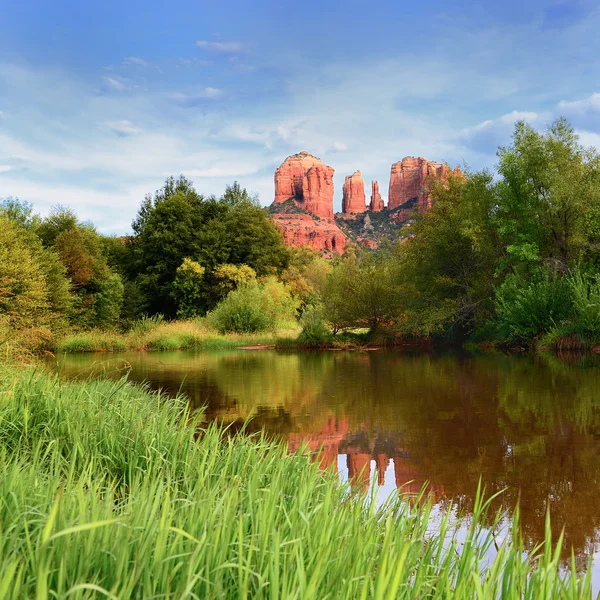 Cattedrale Roccia a Sedona , — Foto Stock