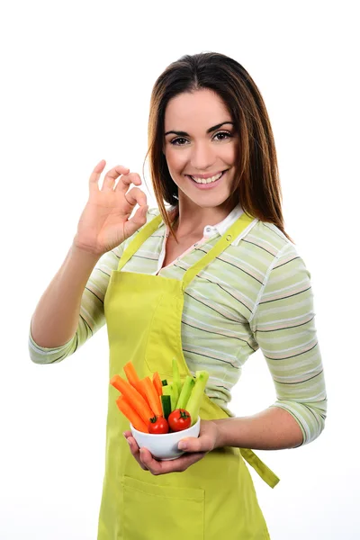 Cocinar verduras — Foto de Stock