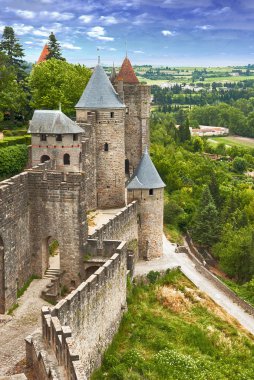Kale carcassonne (Fransa, languedoc)